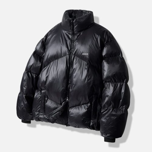 에이지오디 세미 오버 데일리 패딩 점퍼 겨울 방한 숏패딩 아우터 하프패딩 캐주얼 데일리