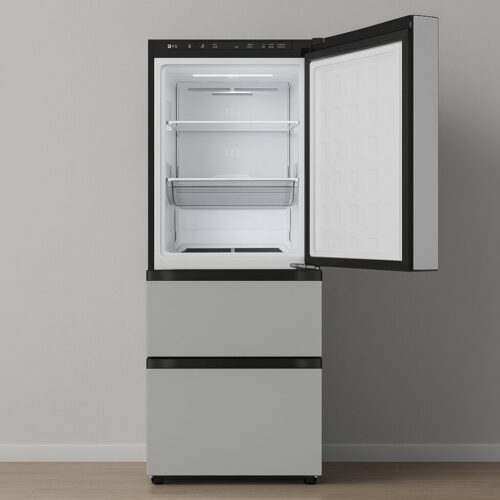 [10% 환급가전] LG전자 디오스 오브제컬렉션 김치톡톡 327L 3도어 스탠드형 김치냉장고 방문설치