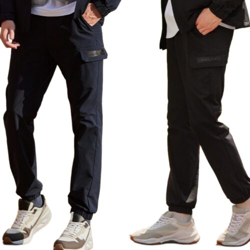 몽벨 남성 웜테크 약기모 트랙팬츠_MW3GAMPL20