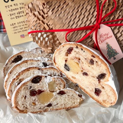 정통 독일 크리스마스 슈톨렌 과일향 가득한 슈톨렌, 1개, 360g