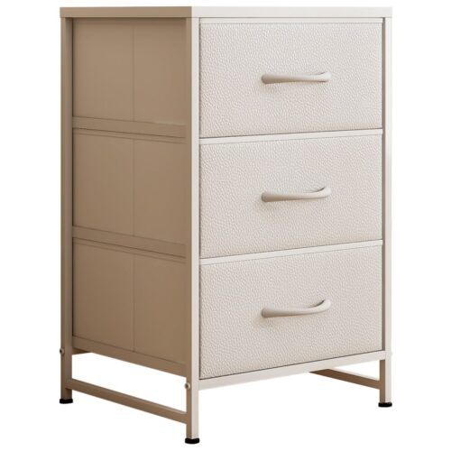 소웰홈 패브릭 모던 머릿장 450, 화이트, 3단