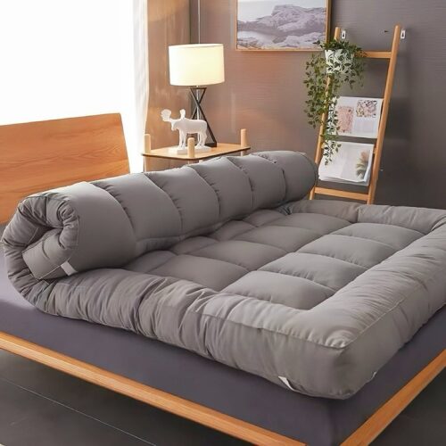 퓨어몰링 3겹 토퍼 매트리스 사계절 침대 바닥 매트