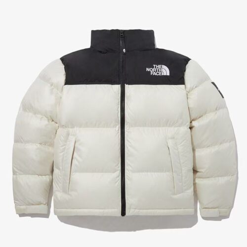 FW25 화이트라벨 공용 블랙 노벨티 눕시 RDS 다운 자켓 NJ1DM62G 방수 방풍 겨울 패딩