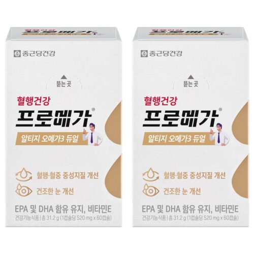 종근당건강 알티지 오메가3 듀얼