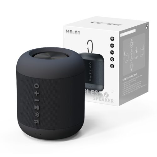 비파노 휴대용 생활방수 TWS 블루투스 스피커, 블랙