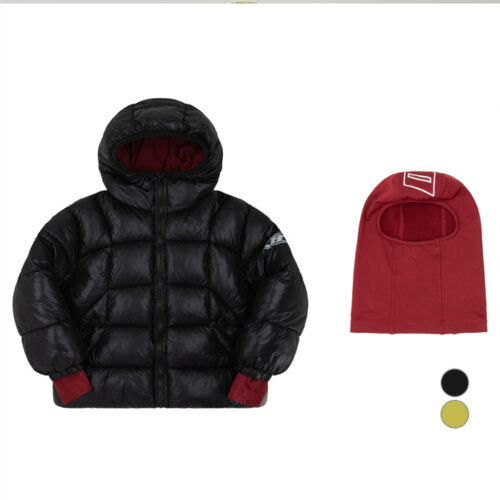 베리클로젯 챌린지 푸파 패딩 + 바라클라바 세트