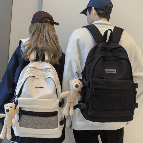 로르빈 남녀공용 대용량 방수 백팩 학생백팩 중학생 고등학생 대학생 학생 가방 캐주얼 책가방