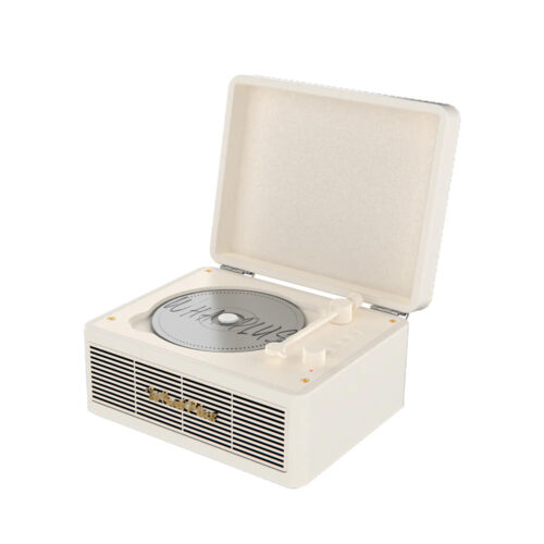 왓플러스 C300, 감성 가득 빈티지 무선 블루투스 CD플레이어 후기!