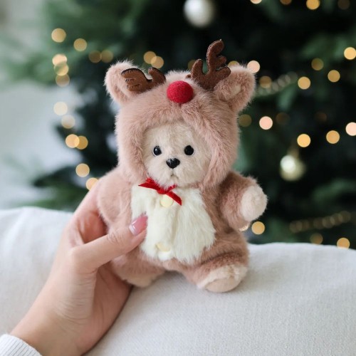 올겨울 내 가방에 심쿵 포인트를! 테디테일즈 레나베어 크리스마스 키링 후기