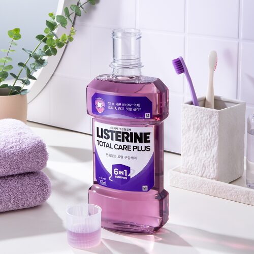 상쾌함 끝판왕! 리스테린 가글 토탈케어마일드 입냄새 제거부터 케어까지