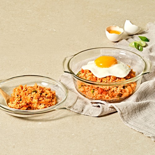 이제 갓 지은 밥처럼! 글라스락 렌지쿡 훈맹정음 햇밥용기 찐 후기