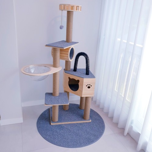 냥이의 로망 실현! 우리집 인테리어까지 살려주는 가르르 캣타워 고양이 원목 우주선 160cm, 진짜 만족 후기 3 냥이의 로망 실현! 우리집 인테리어까지 살려주는 가르르 캣타워 고양이 원목 우주선 160cm, 진짜 만족 후기