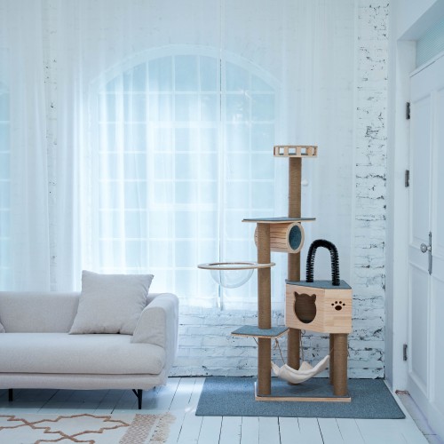 냥이의 로망 실현! 우리집 인테리어까지 살려주는 가르르 캣타워 고양이 원목 우주선 160cm, 진짜 만족 후기 4 냥이의 로망 실현! 우리집 인테리어까지 살려주는 가르르 캣타워 고양이 원목 우주선 160cm, 진짜 만족 후기