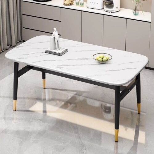 Serendipity Bloom 대리석 테이블, 4인용 식탁으로 우리 집 거실이 환해졌어요!