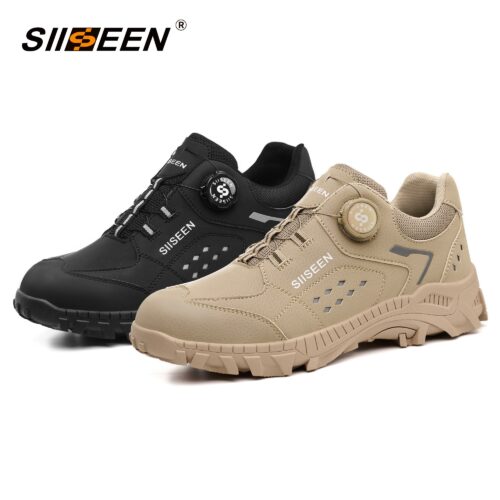 작업의 질을 높여주는 SIISEEN 남성 안전화, 편안함의 끝판왕!