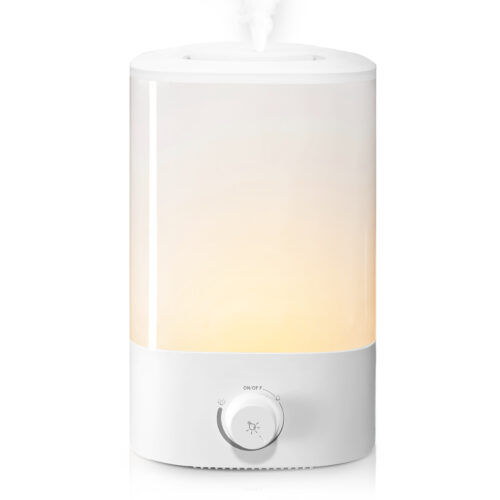 Rotima  대용량 초음파 가습기 4L 무소음 무드등 간편 통세척 사무실 탁상용 가정용 가습기