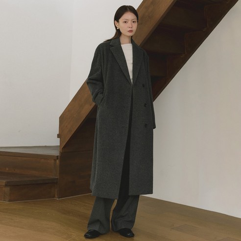 이거 하나면 올겨울 걱정 끝! **리올그 콕 캐시미어 롱 코트**로 우아함을 입다