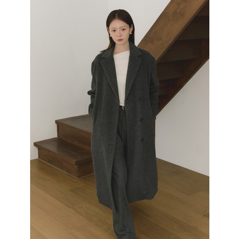 이거 하나면 올겨울 걱정 끝! **리올그 콕 캐시미어 롱 코트**로 우아함을 입다