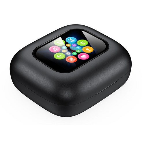 DAICOO 귀걸이형 무선 블루투스 이어폰: 오픈형 & LCD 디스플레이로 귀가 편안해요!