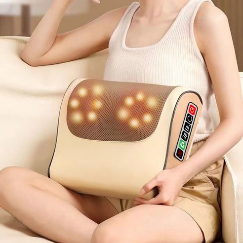 만성 목 어깨 통증? 목 어깨 베개마사지기로 편안함을 선물하세요!