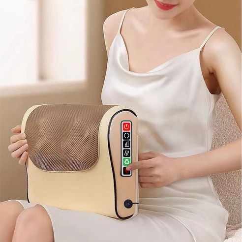 만성 목 어깨 통증? 목 어깨 베개마사지기로 편안함을 선물하세요!