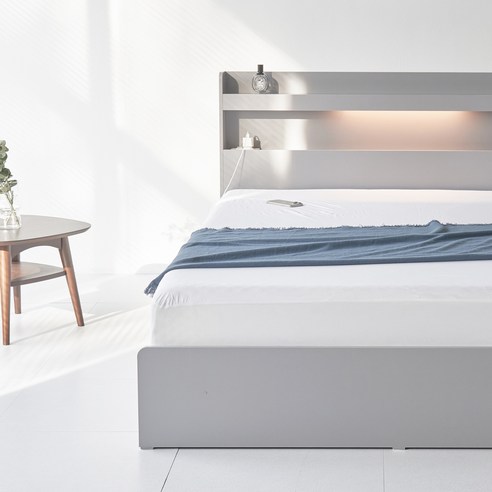 내 방의 작은 기적! 도모 라베노 LED 3단 수납형 침대 프레임, 왜 이제야 만났을까?