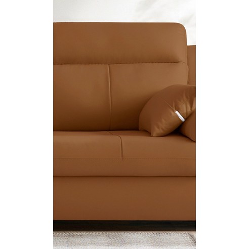 드디어 찾았다! 우리 집 거실을 빛낼 동서가구 테라 천연면피가죽 4인용 소파 후기