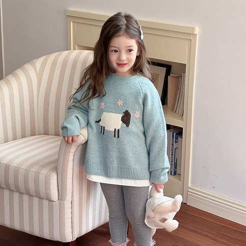 아이에게 포근함을 선물하세요! 봉쁘앙 울 캐시미어 보온 풀오버 W05GJUK00004 솔직 후기