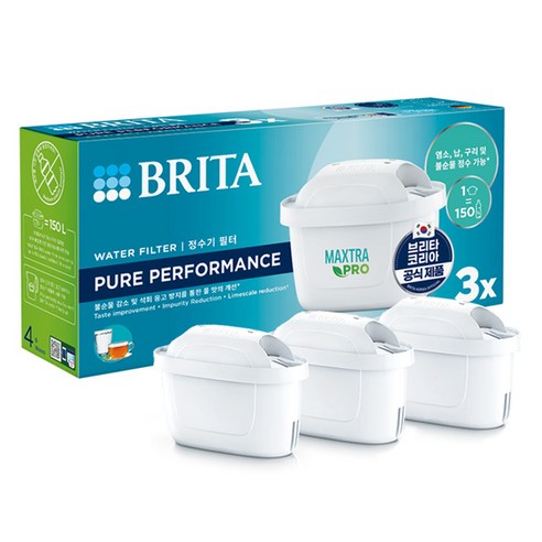 우리 집 물맛이 확 달라졌어요! 막스트라 프로 브리타 정수기 필터 3입 후기