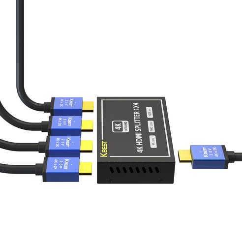 듀얼, 트리플 모니터 고민 끝! HDMI 분배기 1:4 4K로 데스크테리어 완성! 3 듀얼, 트리플 모니터 고민 끝! HDMI 분배기 1:4 4K로 데스크테리어 완성!