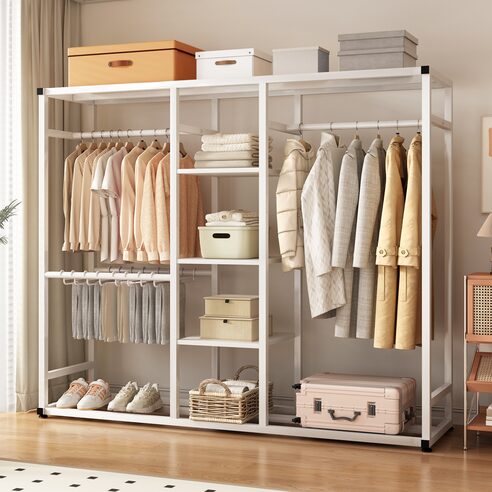 우리 집 좁은 공간의 구세주! 코믈리 원터치 다용도 접이식 간편폴딩 철제선반 솔직 후기!