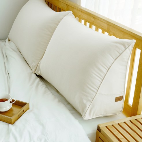 라움스튜디오 캔버스 삼각 등받이 쿠션: 침대 생활 필수템 등극! 3 라움스튜디오 캔버스 삼각 등받이 쿠션: 침대 생활 필수템 등극!