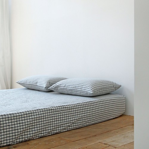 내 침실에 로맨틱 한 스푼, 깅엄 체크 매트리스 커버 후기!