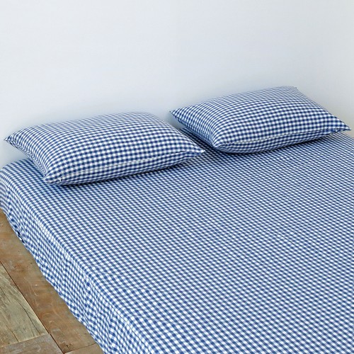 내 침실에 로맨틱 한 스푼, 깅엄 체크 매트리스 커버 후기!