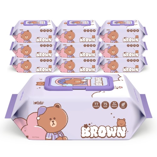 우리 아기 피부와 지구를 위한 현명한 선택, 아이러브베베 아기물티슈!