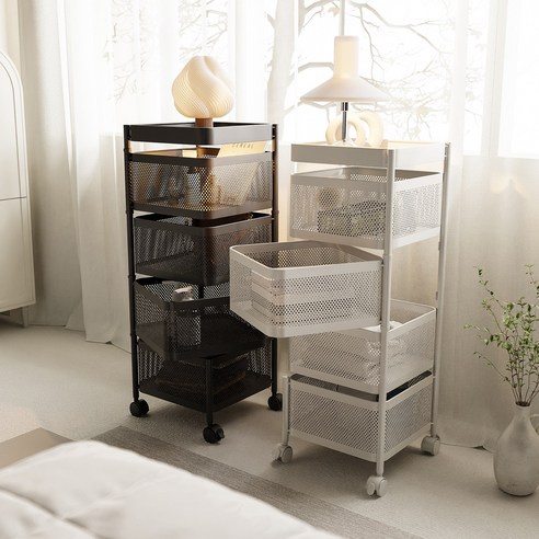 라즈웰 이동식 트롤리 수납함, 우리 집 정리 고민을 해결하다!