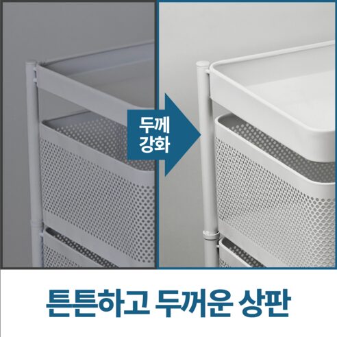라즈웰 이동식 트롤리 수납함, 우리 집 정리 고민을 해결하다!