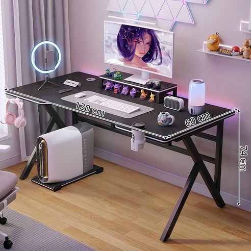 드디어 찾았다! 내 게임 인생을 바꾼 락키홈즈 게이밍 컴퓨터 책상 1200mm