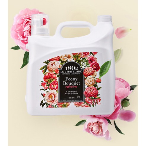 빨래가 즐거워지는 마법! 르샤트라1802 피오니부케향 섬유유연제 솔직 후기