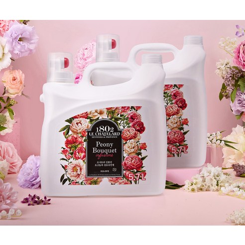 빨래가 즐거워지는 마법! 르샤트라1802 피오니부케향 섬유유연제 솔직 후기