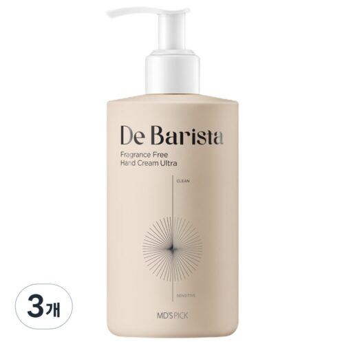 2026년 2월 쿠팡 핸드크림 추천: 지금 가장 핫한 인기 제품 베스트 5! 5 엠디스픽 드 바리스타 울트라 핸드크림 무향, 300g, 3개
