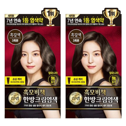 2026년 2월 최신! 쿠팡 염색약 랭킹 TOP 10으로 알아보는 트렌드 3 리엔 흑모비책 새치염색 크림