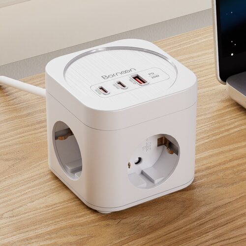 2026년 2월 최신! 쿠팡 멀티탭 순위 TOP 10: 스마트한 전원 관리를 위한 필수템 3 Bornoon 고성능 USB C타입 고속충전 큐브 멀티탭 1.8m