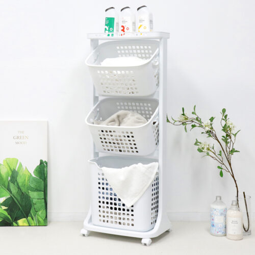 2026년 2월, 쿠팡 빨래바구니 추천! 가장 잘 나가는 BEST 10 (최신 트렌드 분석) 6 코멧 홈 이동식 트롤리 멀티 빨래바구니 3단