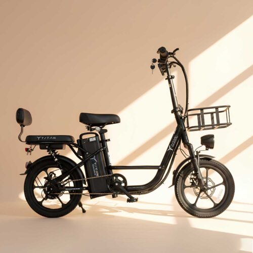 전기자전거 TITAN 400 Electric Bike 48V 500W 13Ah/21Ah Women's E-bike Bike Path Legal KR Stock, Free Gift2, 경량스틸