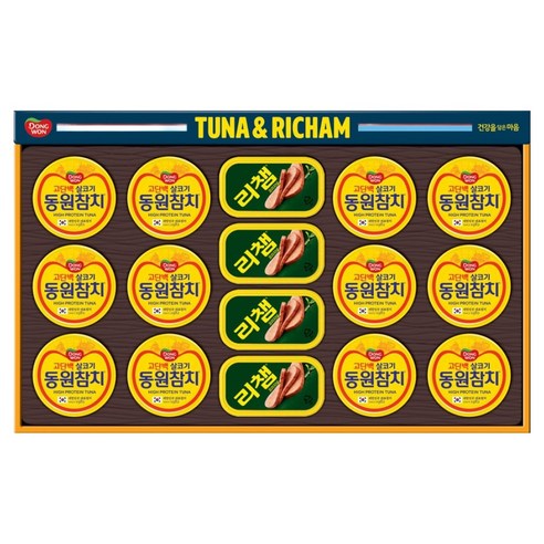 명절 선물 고민 끝! 동원 튜나리챔 O-48호 선물세트로 마음을 전해요! 1 product 1771556659365 1