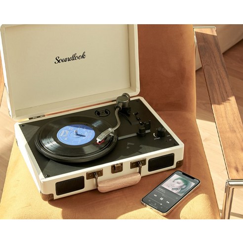 감성 캠핑의 완성, 사운드룩 캠크닉 블루투스 스피커 턴테이블 솔직 후기!