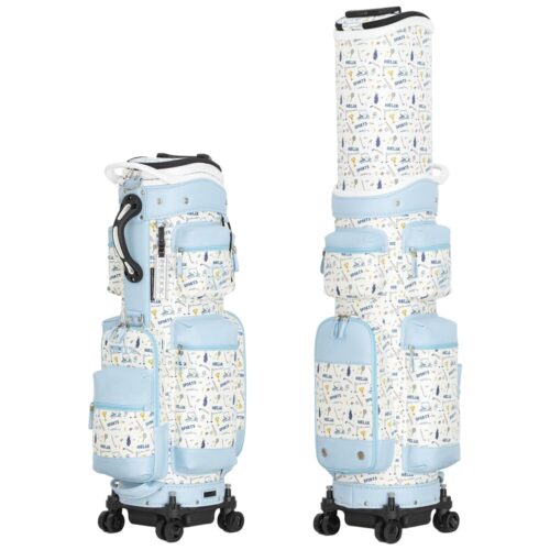 2026년 3월 최신 트렌드! 쿠팡에서 가장 잘 팔리는 캐디백 TOP 7 완벽 분석 7 HELIX 항공 여행 및 일상 사용을 위한 4개의 부드러운 회전 바퀴와 접이식 상단 커버가 있는 여성용 골프 가방, BLUE