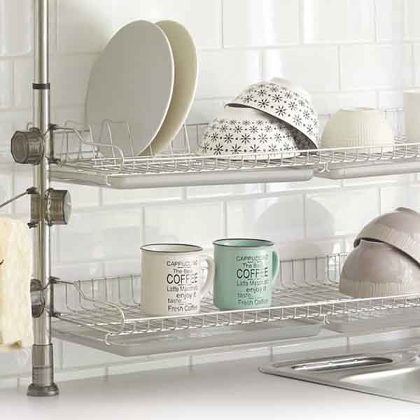 2026년 식기건조대 트렌드를 이끄는 쿠팡 베스트셀러 TOP 10 추천! 8 트레벨 하이라인 기둥식 식기건조대 800 골드