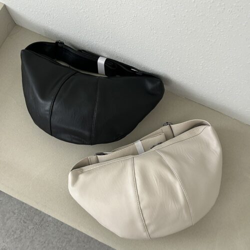 2026년 3월, 당신의 스타일을 완성할 쿠팡 크로스백 추천 TOP 10! 6 당일출고 페트리코어 가죽 반달 크로와상 크로스백 슬링백